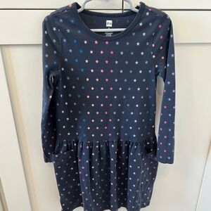 Girls dress adorable with different color leggings!